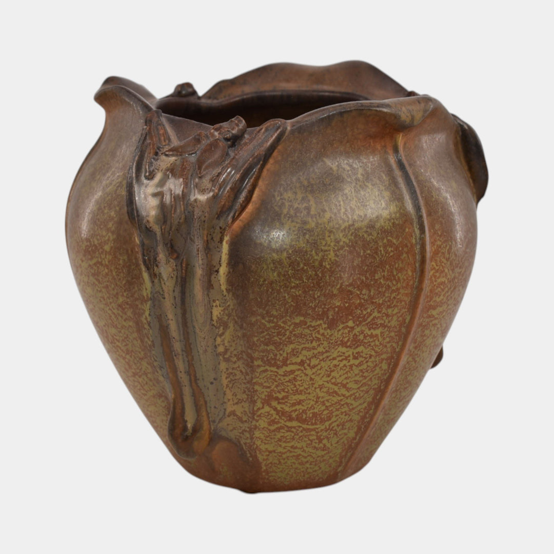 Ephraim Faience 2018 Hand Made Pottery Experimental Bat Ceramic Vase - Just Art Pottery