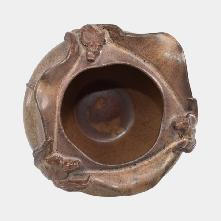 Ephraim Faience 2018 Hand Made Pottery Experimental Bat Ceramic Vase - Just Art Pottery