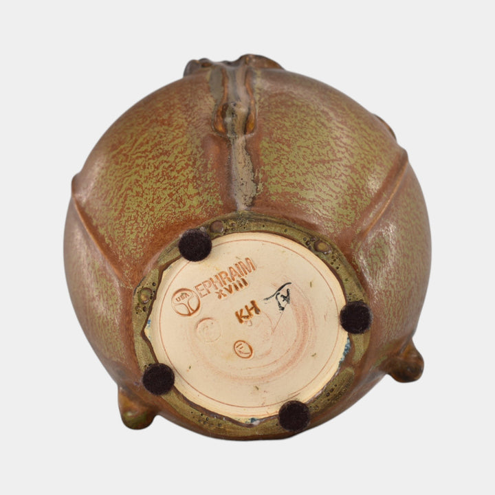 Ephraim Faience 2018 Hand Made Pottery Experimental Bat Ceramic Vase - Just Art Pottery