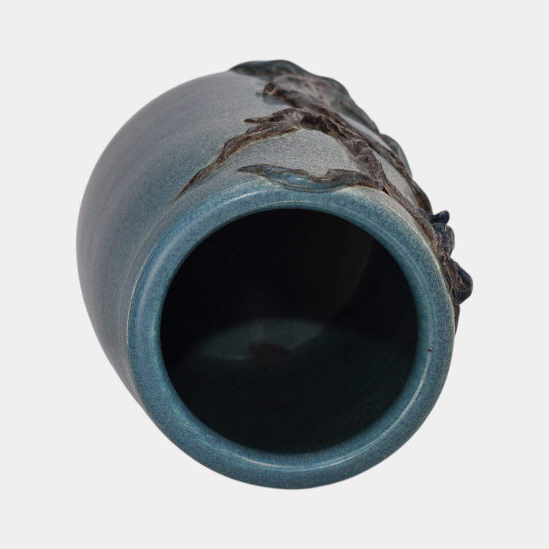 Ephraim Faience 2019 Hand Made Pottery Experimental Hanging Bats Ceramic Vase - Just Art Pottery