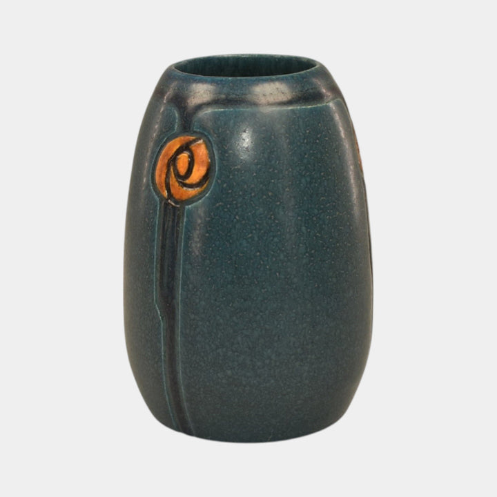 Ephraim Faience 2021 Hand Made Pottery Miniature Rose Ceramic Vase - Just Art Pottery