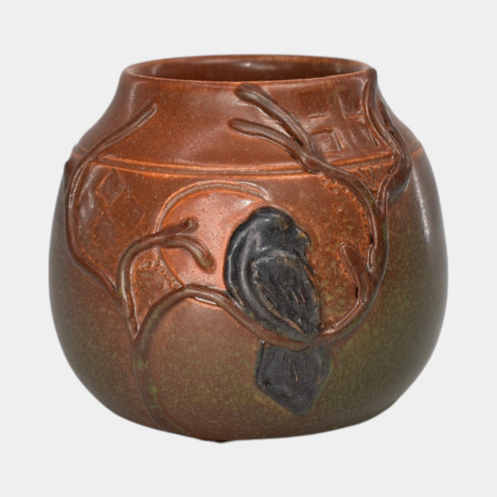 Ephraim Faience 2019 Hand Made Pottery Miniature Experimental Foretelling Vase - Just Art Pottery