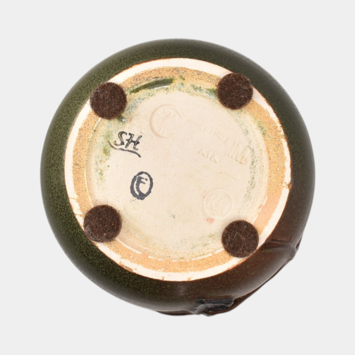 Ephraim Faience 2019 Hand Made Pottery Miniature Experimental Foretelling Vase - Just Art Pottery