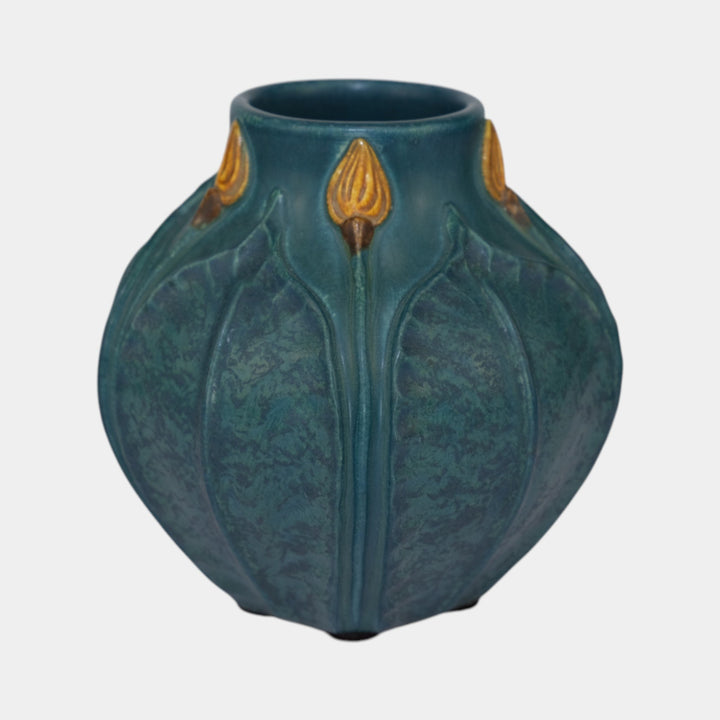 Ephraim Faience 2024 Hand Made Pottery Miniature Affinity Vase - Just Art Pottery