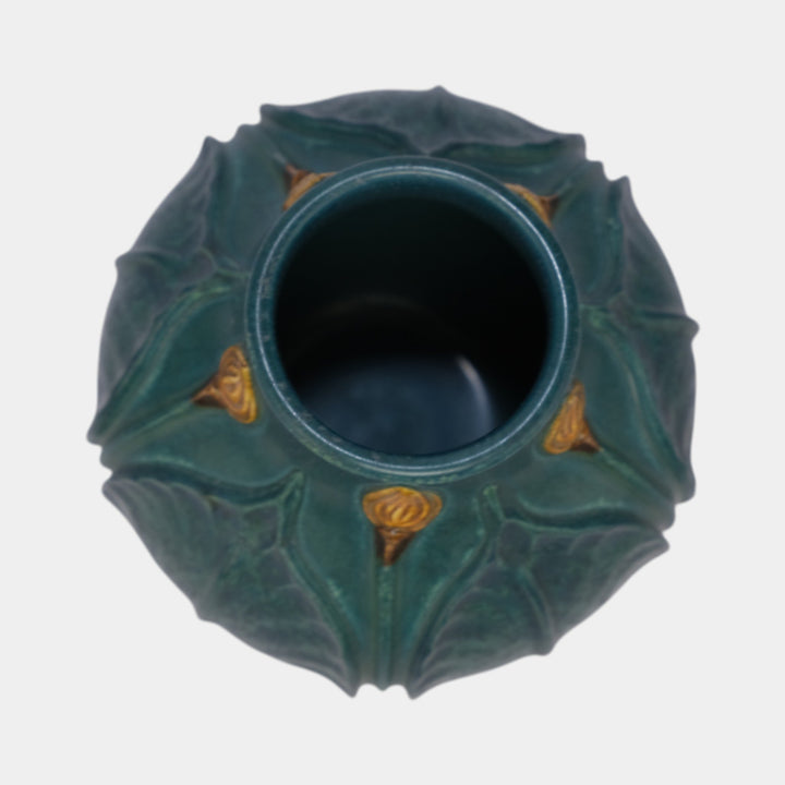 Ephraim Faience 2024 Hand Made Pottery Miniature Affinity Vase - Just Art Pottery