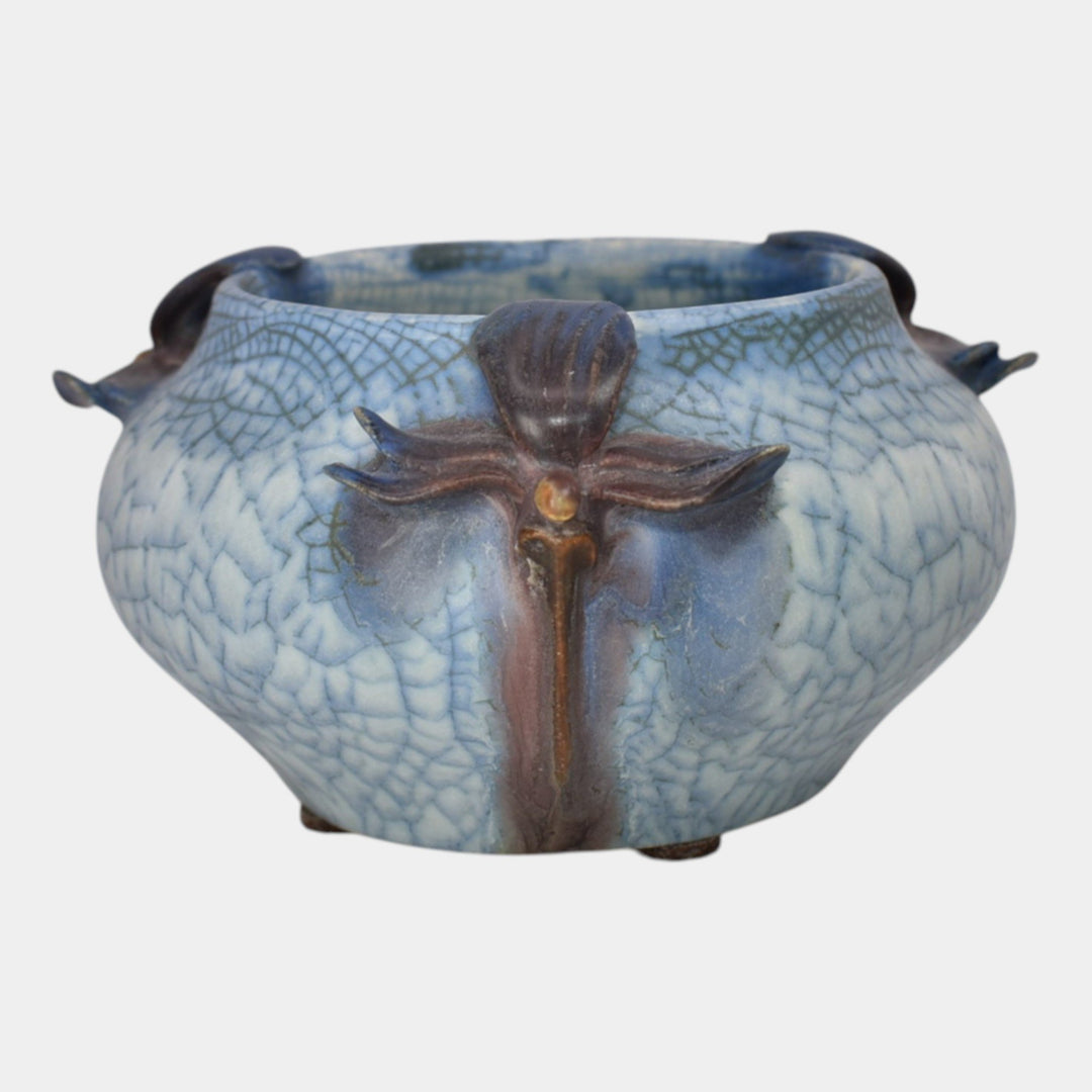 Ephraim Faience 2019 Hand Made Pottery Petite Violet Bowl - Just Art Pottery