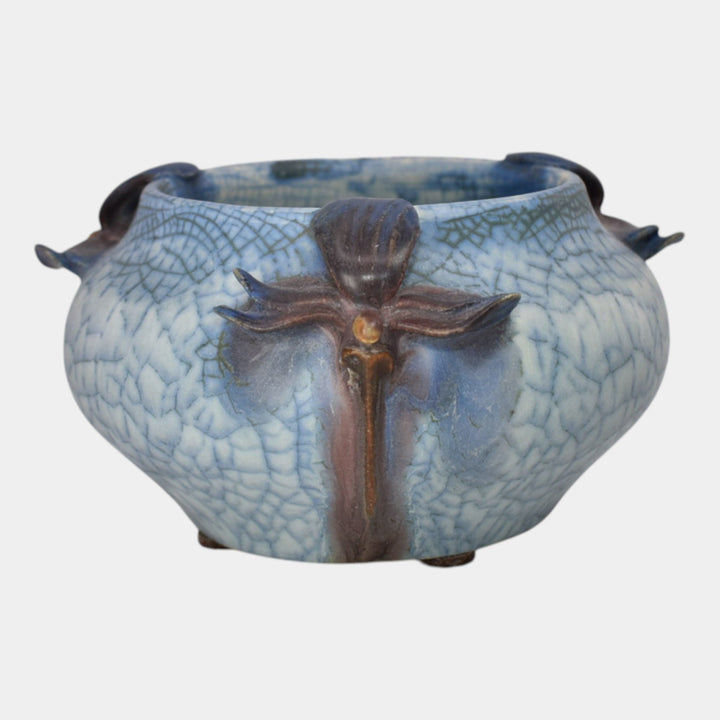 Ephraim Faience 2019 Hand Made Pottery Petite Violet Bowl - Just Art Pottery