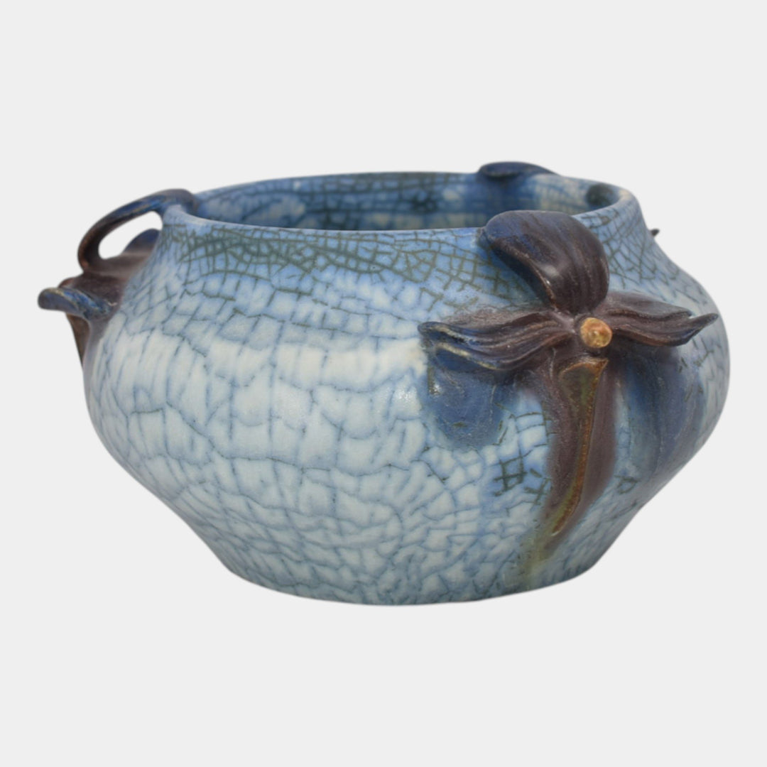 Ephraim Faience 2019 Hand Made Pottery Petite Violet Bowl - Just Art Pottery