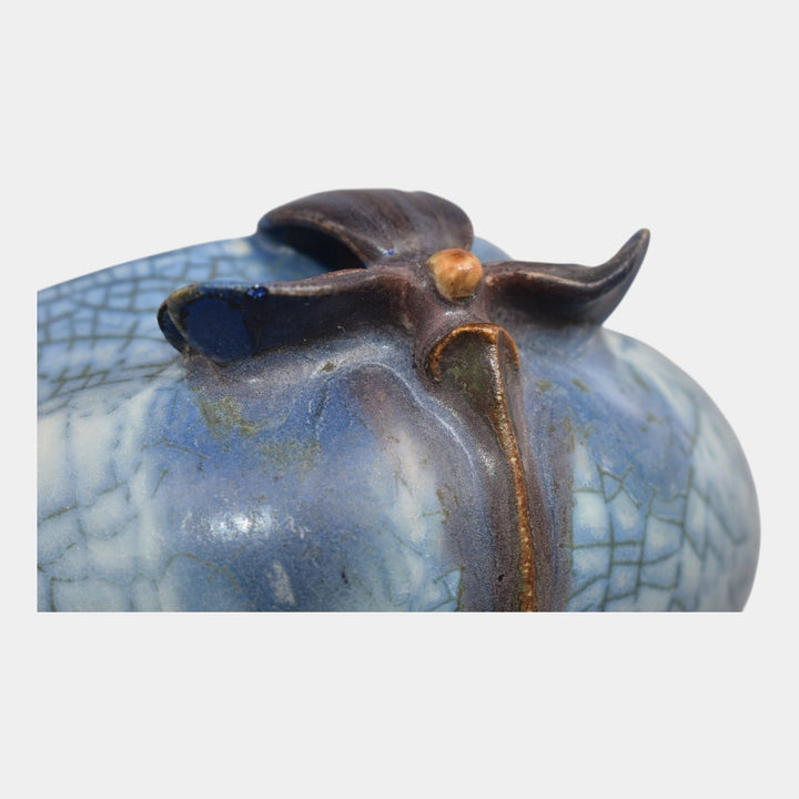 Ephraim Faience 2019 Hand Made Pottery Petite Violet Bowl - Just Art Pottery