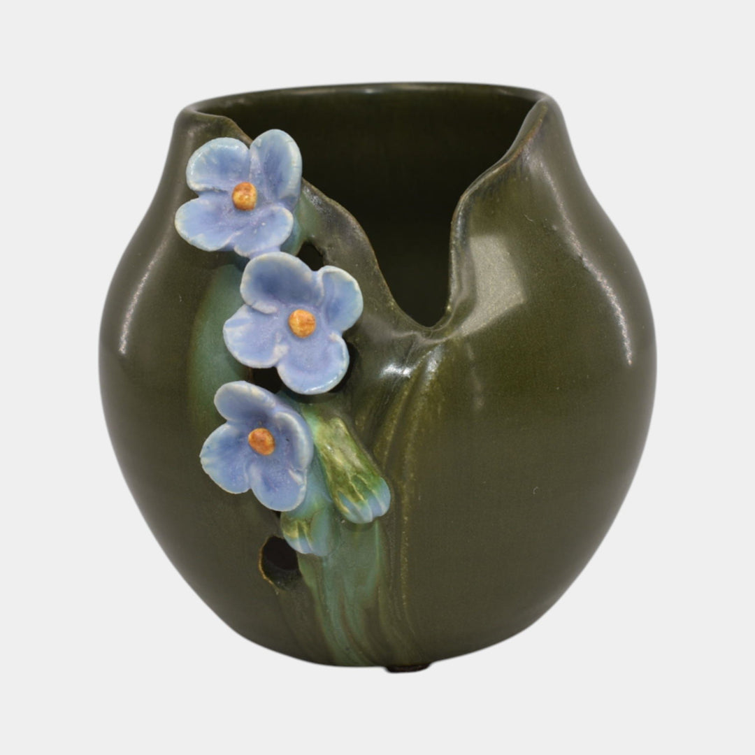 Ephraim Faience 2020 Hand Made Pottery Miniature Wildflower Vase - Just Art Pottery