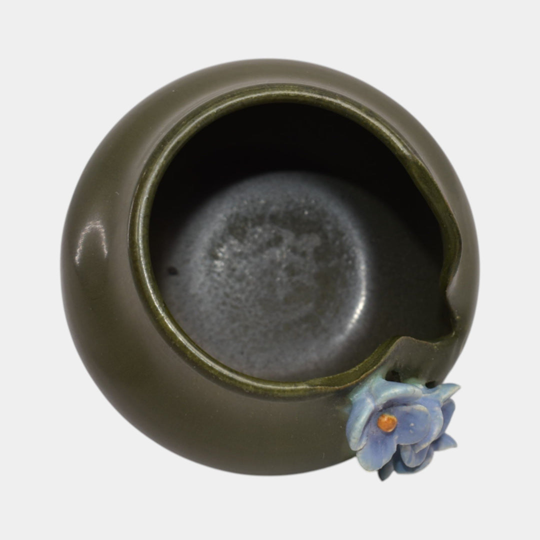 Ephraim Faience 2020 Hand Made Pottery Miniature Wildflower Vase - Just Art Pottery