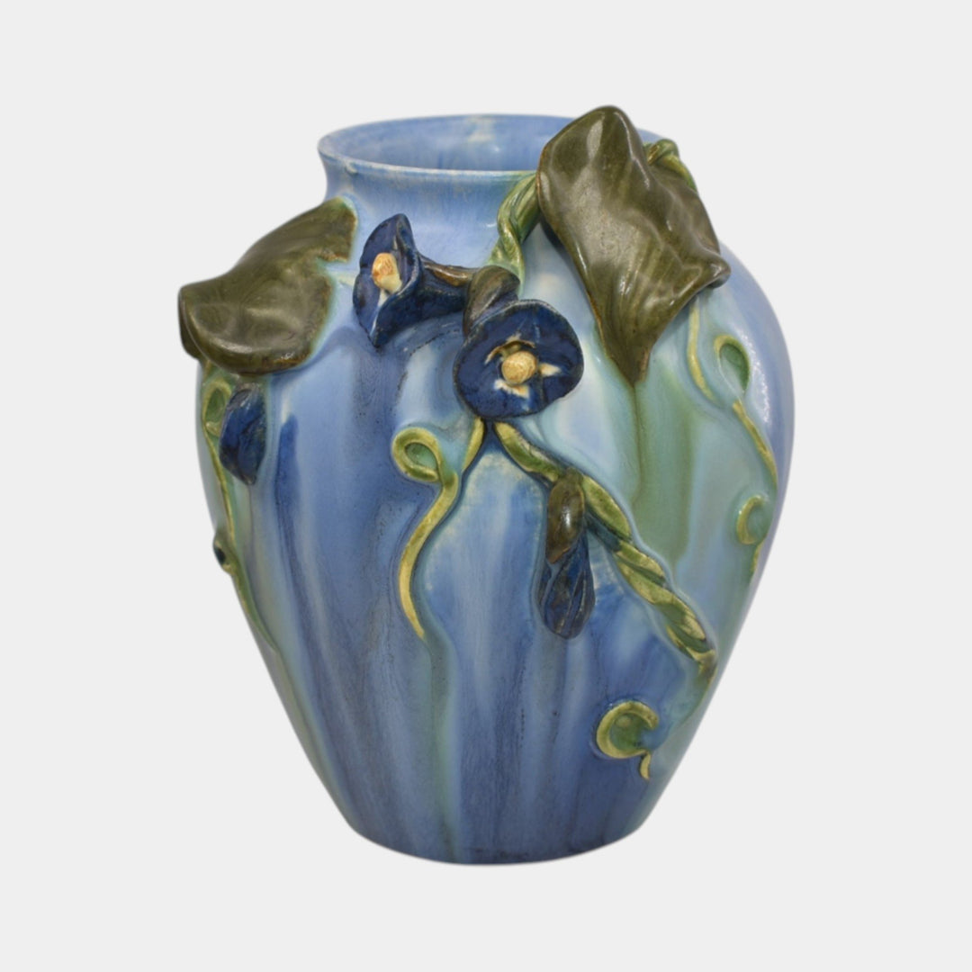 Ephraim Faience 2022 Hand Made Pottery Good Morning Vase - Just Art Pottery