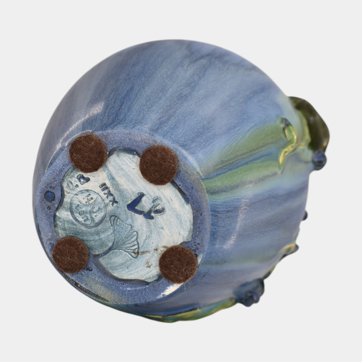 Ephraim Faience 2022 Hand Made Pottery Good Morning Vase - Just Art Pottery