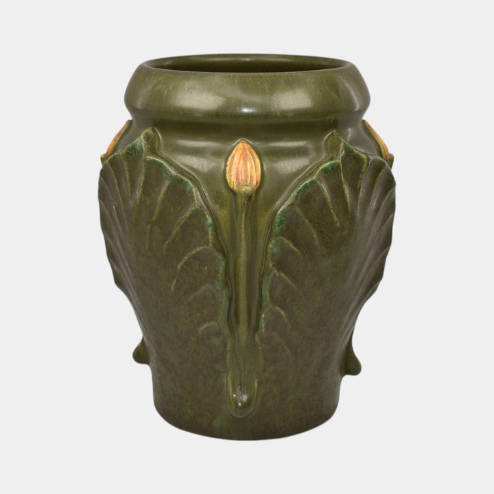 Ephraim Faience 2021 Hand Made Pottery Apple Leaf Redux Vase Ceramic Vase - Just Art Pottery
