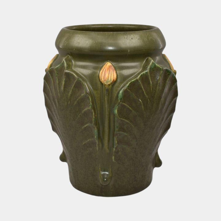 Ephraim Faience 2021 Hand Made Pottery Apple Leaf Redux Vase Ceramic Vase - Just Art Pottery