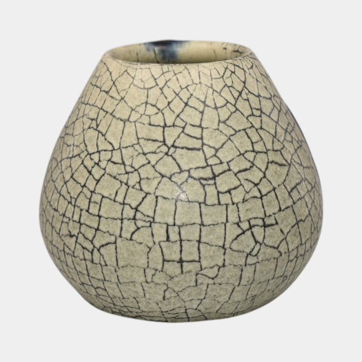 Ephraim Faience 2021 Hand Made Pottery Call Of The Bat Ceramic Vase - Just Art Pottery