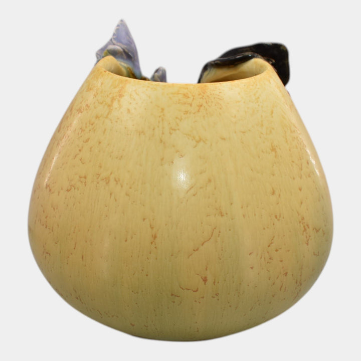 Ephraim Faience 2022 Hand Made Pottery Experimental Metamorphosis Butterfly Vase - Just Art Pottery