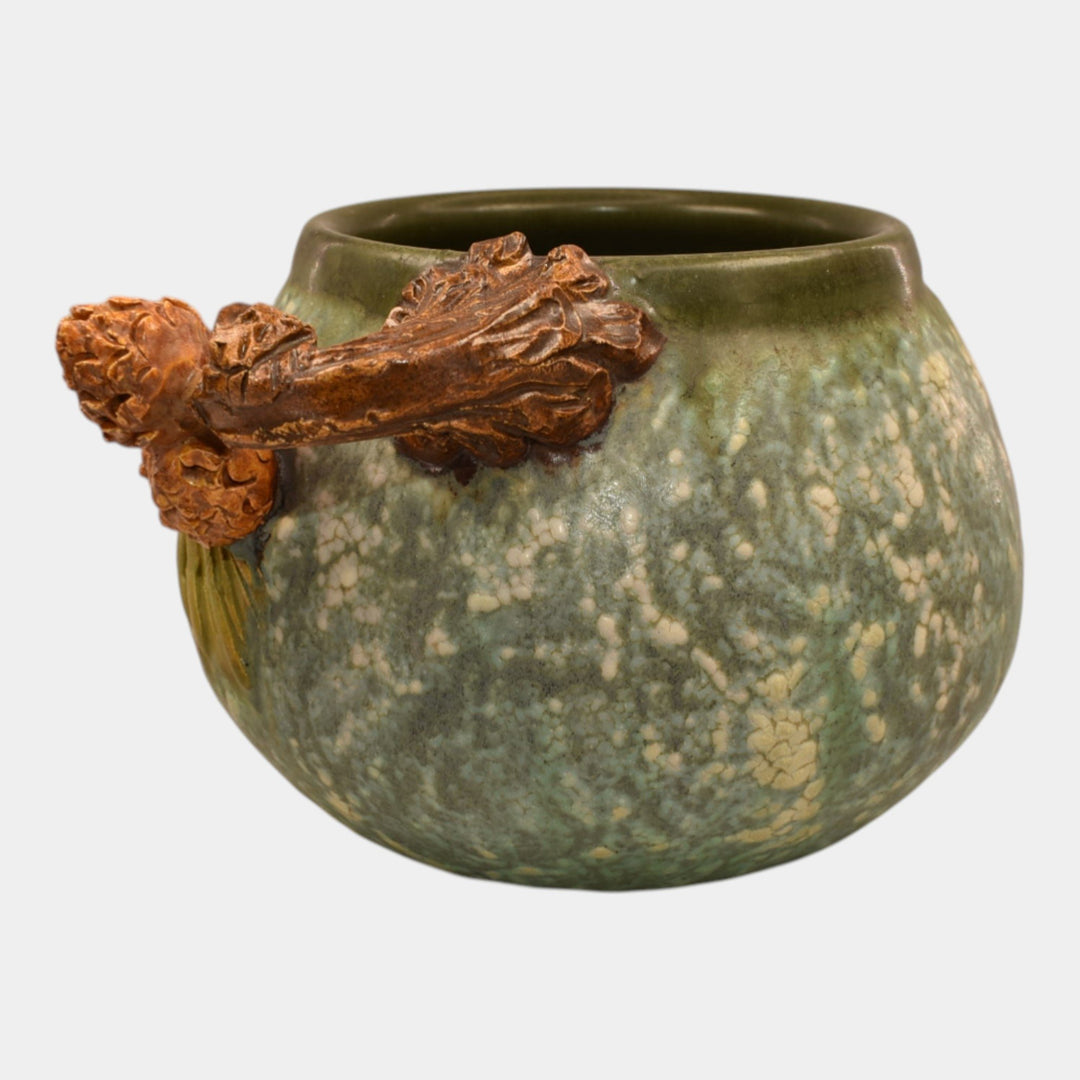 Ephraim Faience 2022 Hand Made Pottery Poetic Pine Bowl - Just Art Pottery