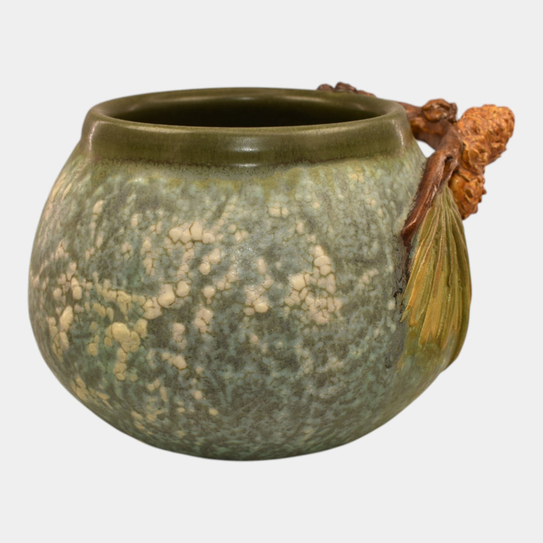 Ephraim Faience 2022 Hand Made Pottery Poetic Pine Bowl - Just Art Pottery