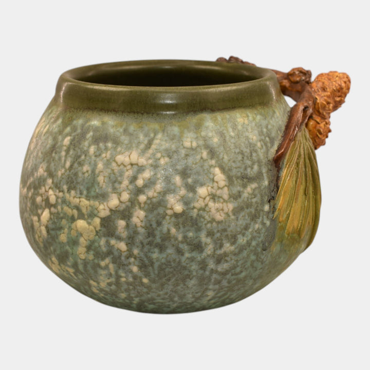 Ephraim Faience 2022 Hand Made Pottery Poetic Pine Bowl - Just Art Pottery