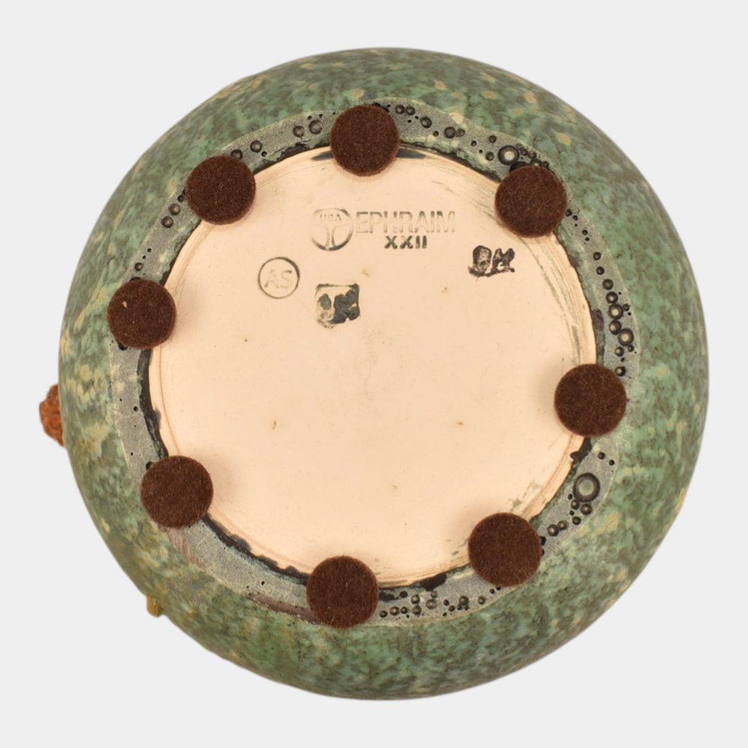 Ephraim Faience 2022 Hand Made Pottery Poetic Pine Bowl - Just Art Pottery