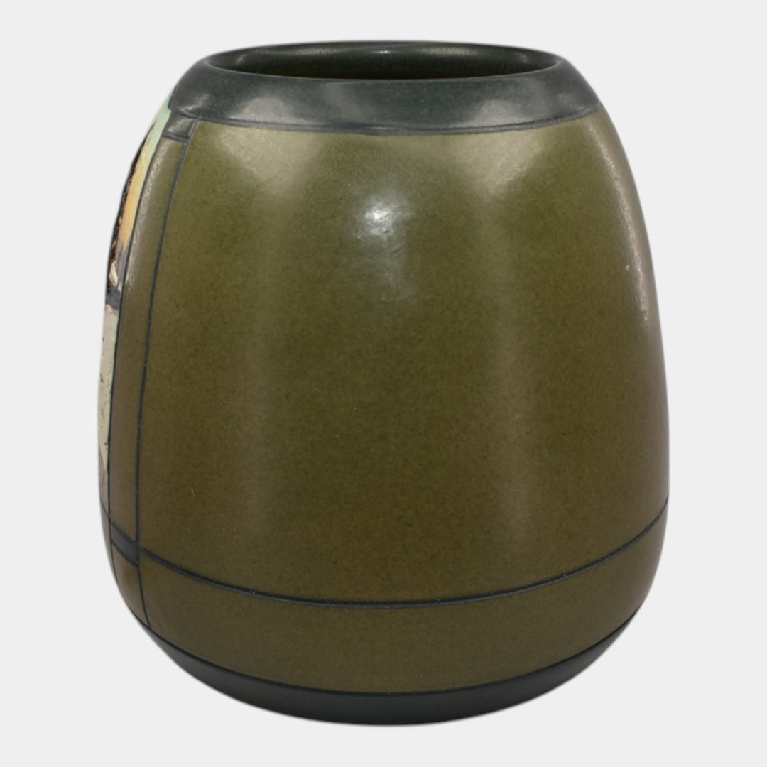 Ephraim Faience 2024 Pottery Over the River Scenic Landscape Vase - Just Art Pottery