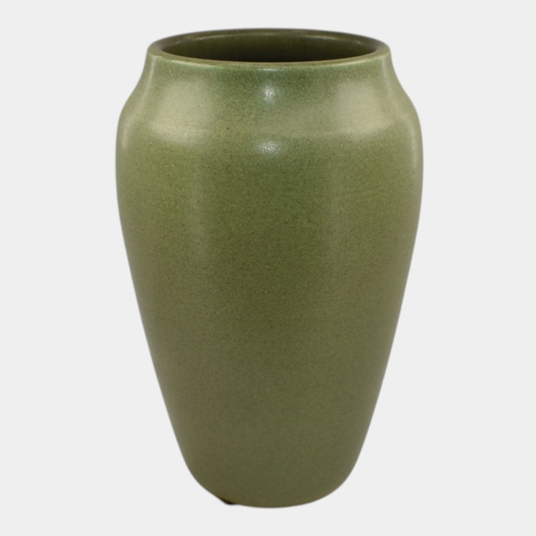 Ephraim Faience 2024 Hand Made Pottery Valentines Carved Rose Long Stem Vase - Just Art Pottery