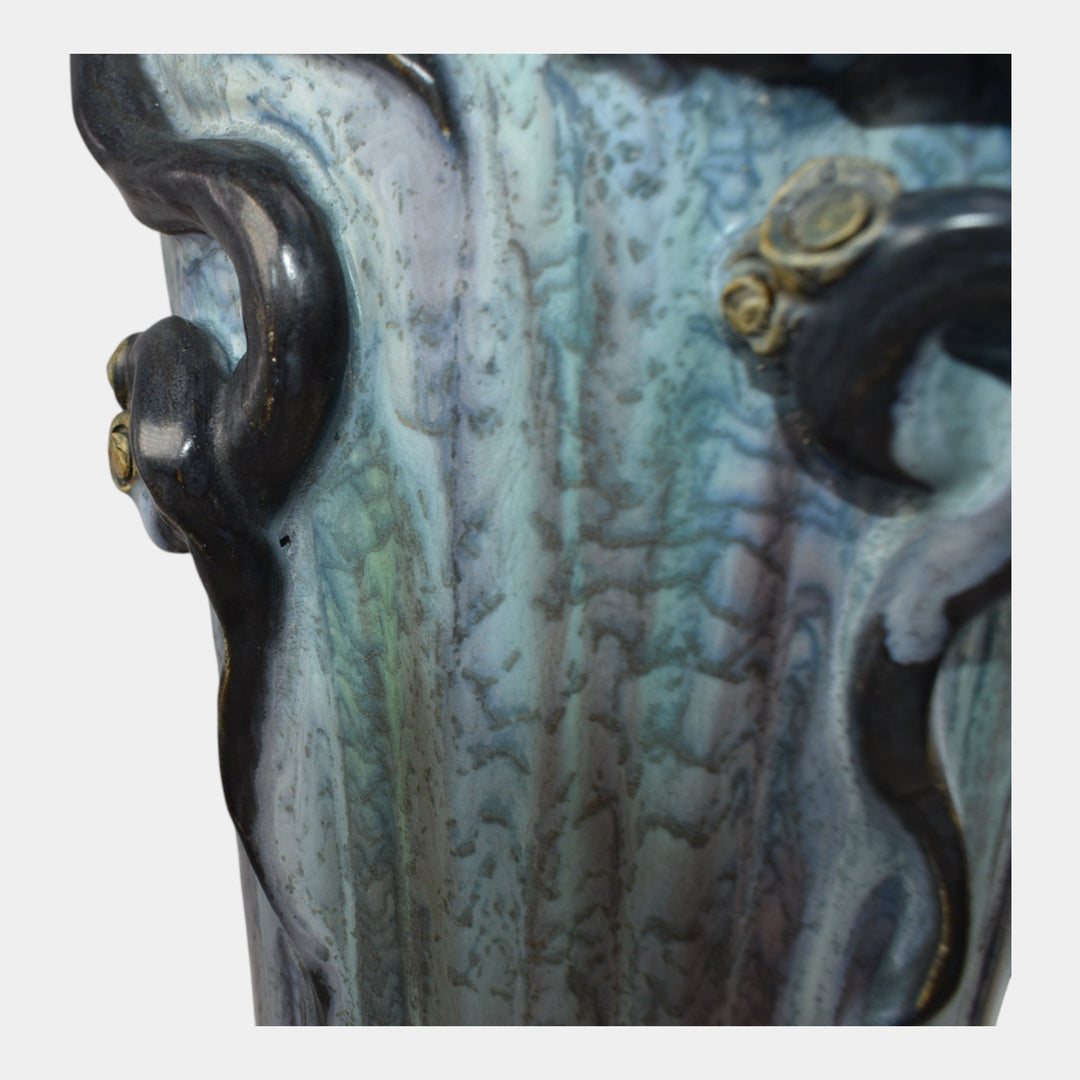 Ephraim Faience 2024 Experimental Pottery What Lies Beneath Octopus Vase