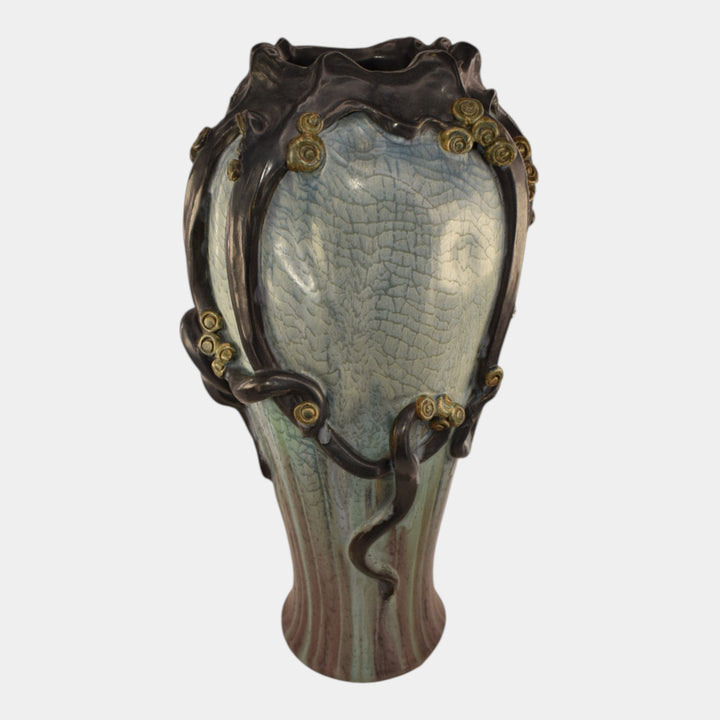 Ephraim Faience 2024 Experimental Pottery What Lies Beneath Octopus Vase