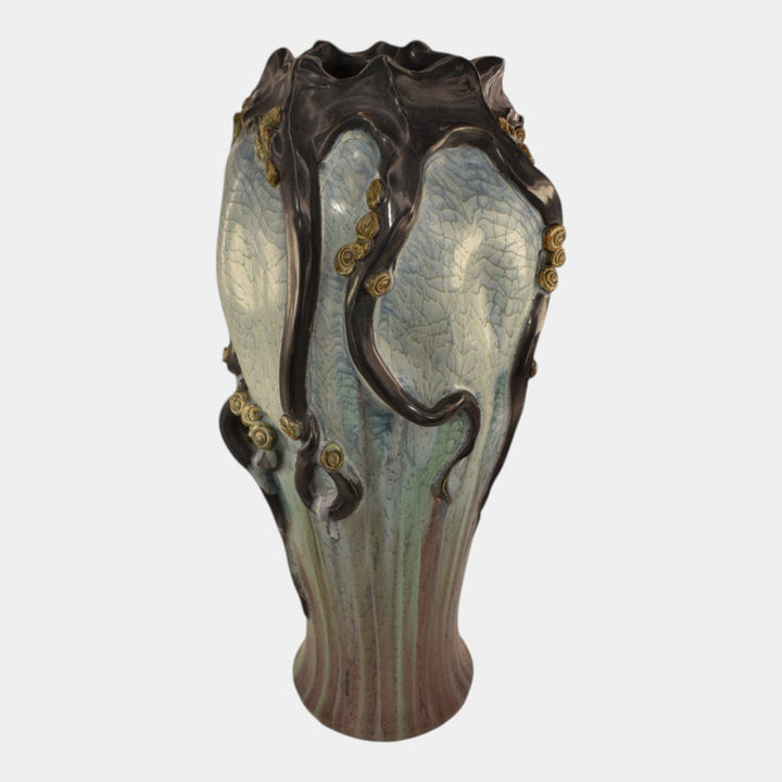 Ephraim Faience 2024 Experimental Pottery What Lies Beneath Octopus Vase