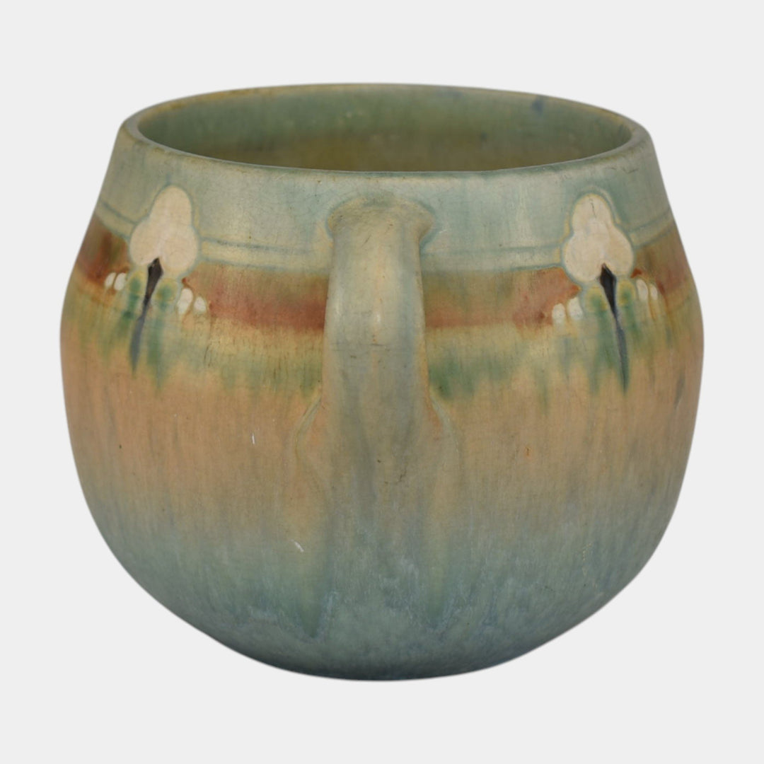Roseville Montacello Green 1931 Art Pottery Ceramic Vase Planter 559-5