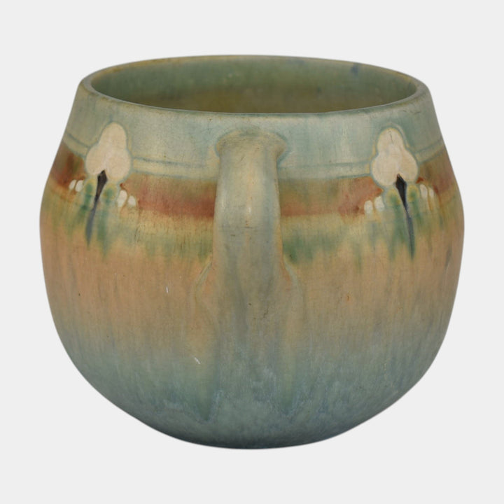 Roseville Montacello Green 1931 Art Pottery Ceramic Vase Planter 559-5