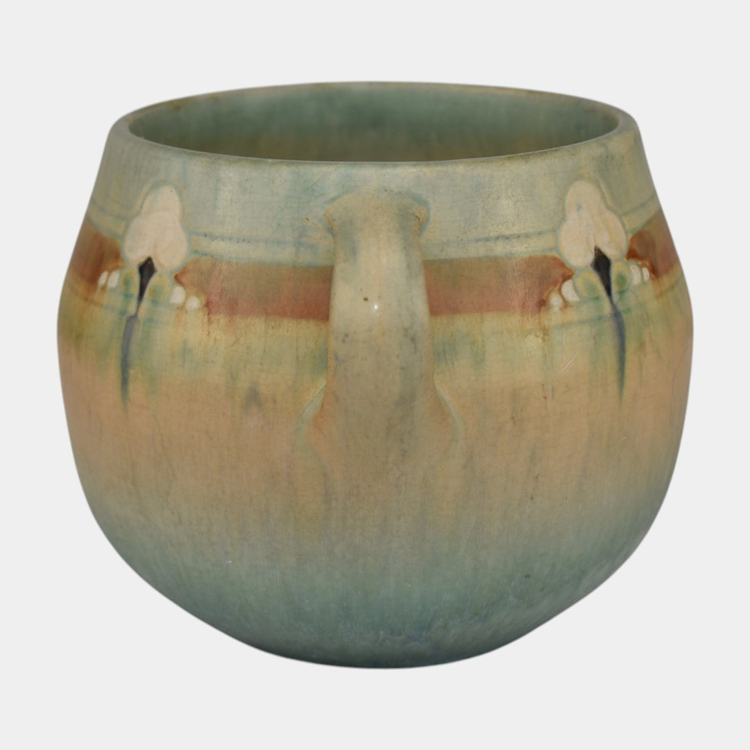 Roseville Montacello Green 1931 Art Pottery Ceramic Vase Planter 559-5