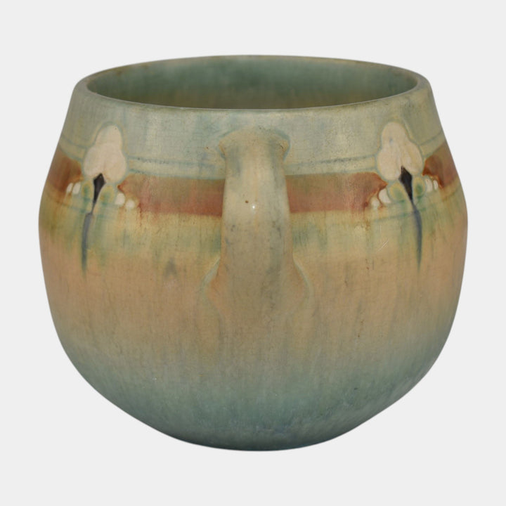 Roseville Montacello Green 1931 Art Pottery Ceramic Vase Planter 559-5