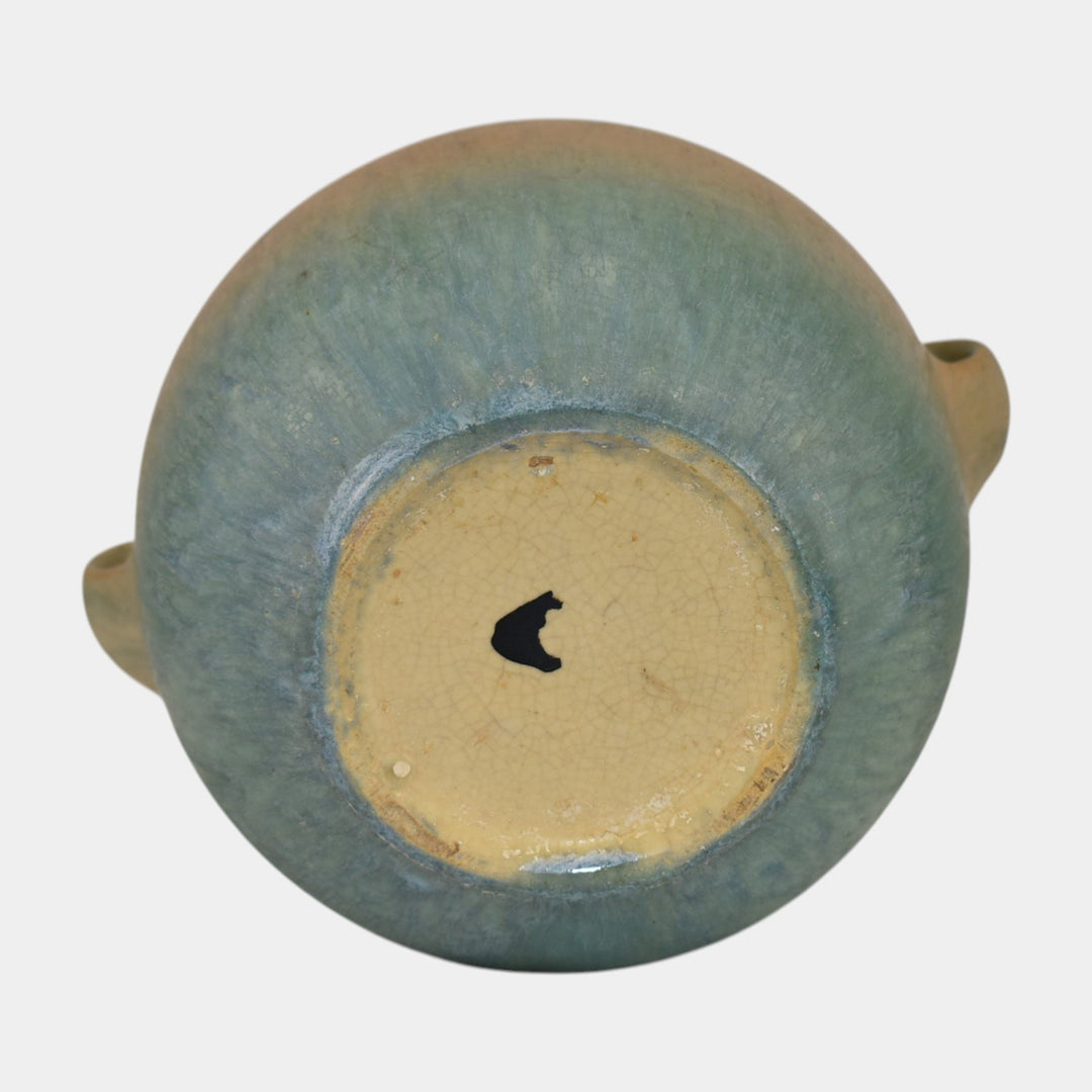 Roseville Montacello Green 1931 Art Pottery Ceramic Vase Planter 559-5