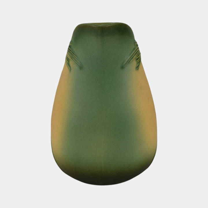 Roseville Pine Cone Green 1953 Mid Century Modern Pottery Ceramic Pitcher 415-9