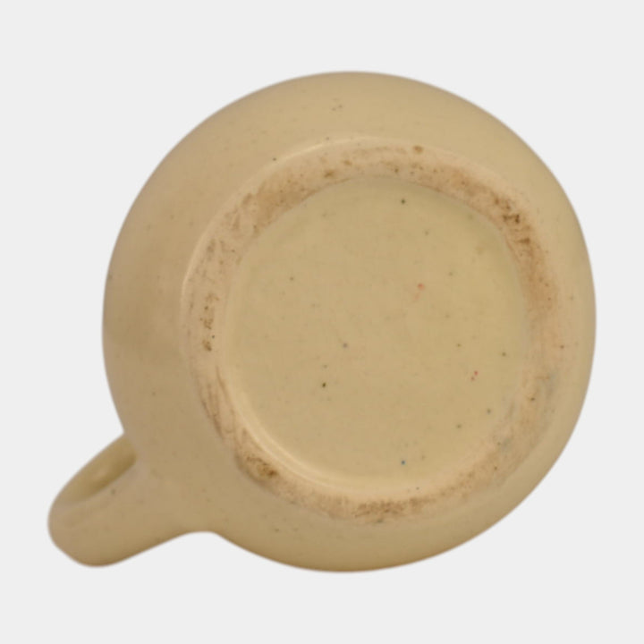 Roseville Creamware Juvenile 1910 Art Pottery Chick Side Pour Ceramic Creamer