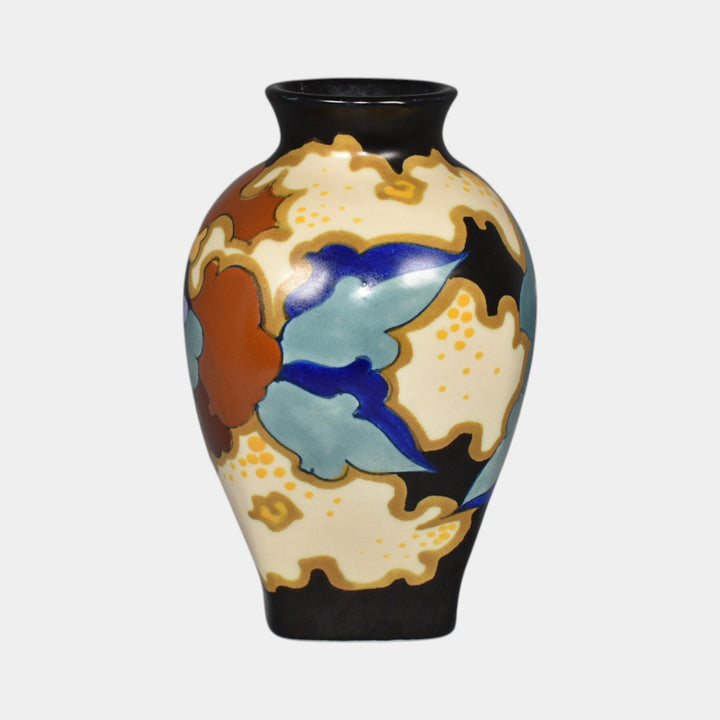 Gouda Holland Vintage Art Pottery Ceramic Vase Regina - Just Art Pottery