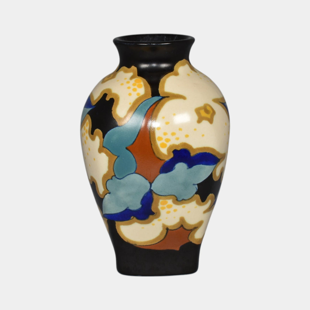 Gouda Holland Vintage Art Pottery Ceramic Vase Regina - Just Art Pottery