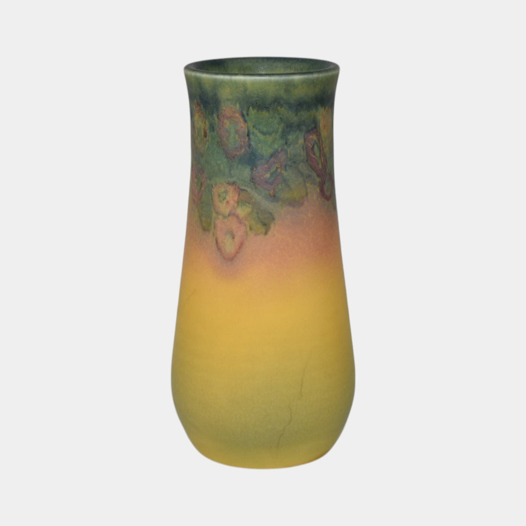 Rookwood 1928 Vintage Arts And Crafts Pottery Flower Vase 1930 Sarah Coyne