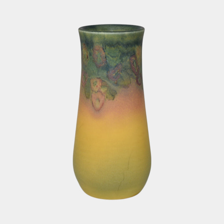 Rookwood 1928 Vintage Arts And Crafts Pottery Flower Vase 1930 Sarah Coyne