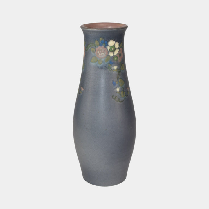 Rookwood 1917 Vintage Art Pottery Flower Vase 838D Patti Conant - Just Art Pottery