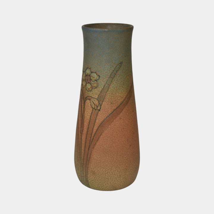 Rookwood 1922 Vintage Arts And Crafts Matte Glaze Pottery Vase 950D Lincoln