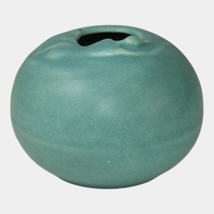 Rookwood 1901 Vintage Art Pottery Blue Nude Swimmer Vase 161Z Valentien