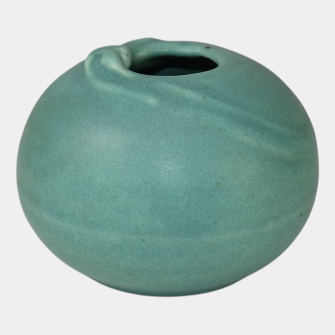 Rookwood 1901 Vintage Art Pottery Blue Nude Swimmer Vase 161Z Valentien