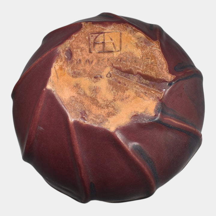 Van Briggle 1920 Vintage Arts And Crafts Pottery Mulberry Ceramic Vase 510