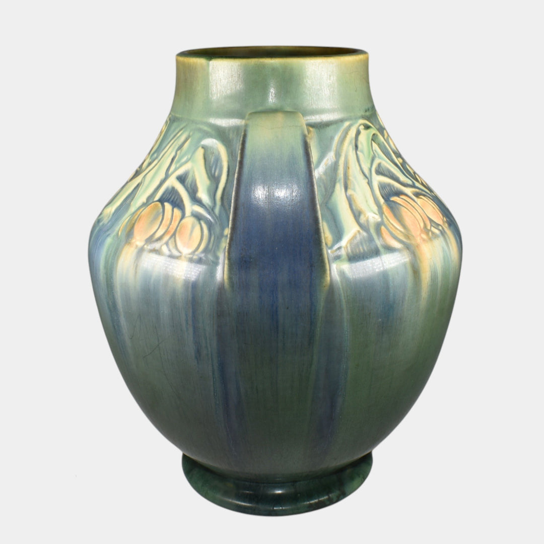 Roseville Baneda Green 1932 Art Pottery Vase 597-10