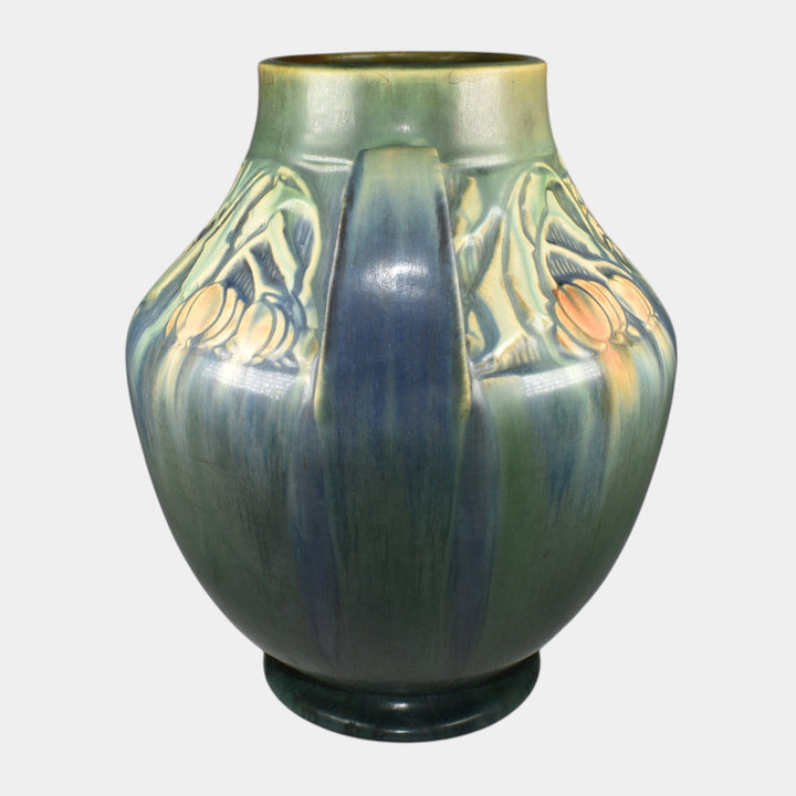 Roseville Baneda Green 1932 Art Pottery Vase 597-10