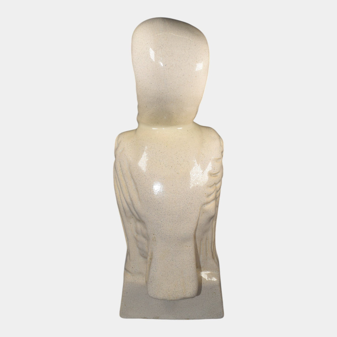 Weller Brighton Pelican Tall Ceramic Garden Ornament Statue