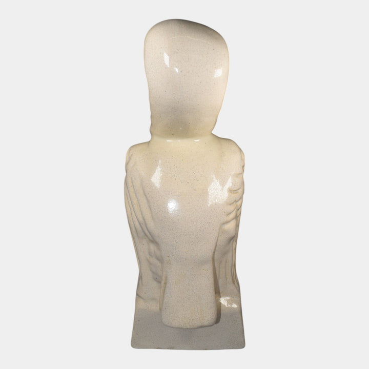 Weller Brighton Pelican Tall Ceramic Garden Ornament Statue